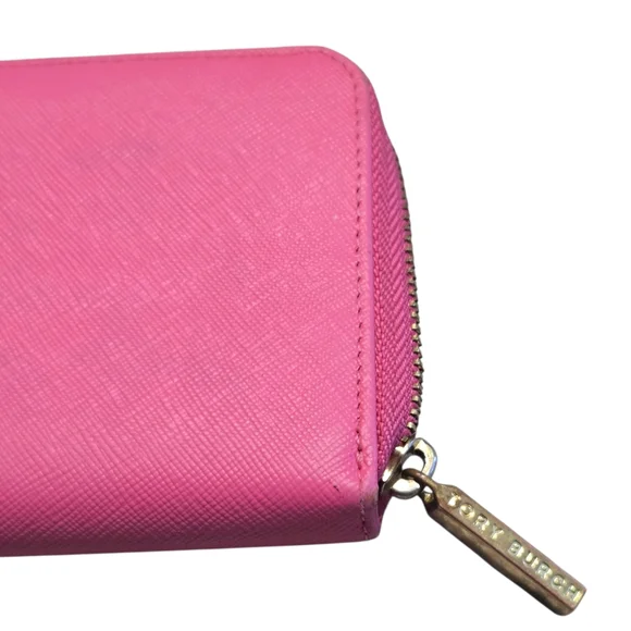Tory Burch Pink Women's Long Wallet Authentic - Call Outs! - Picture 3 of 11